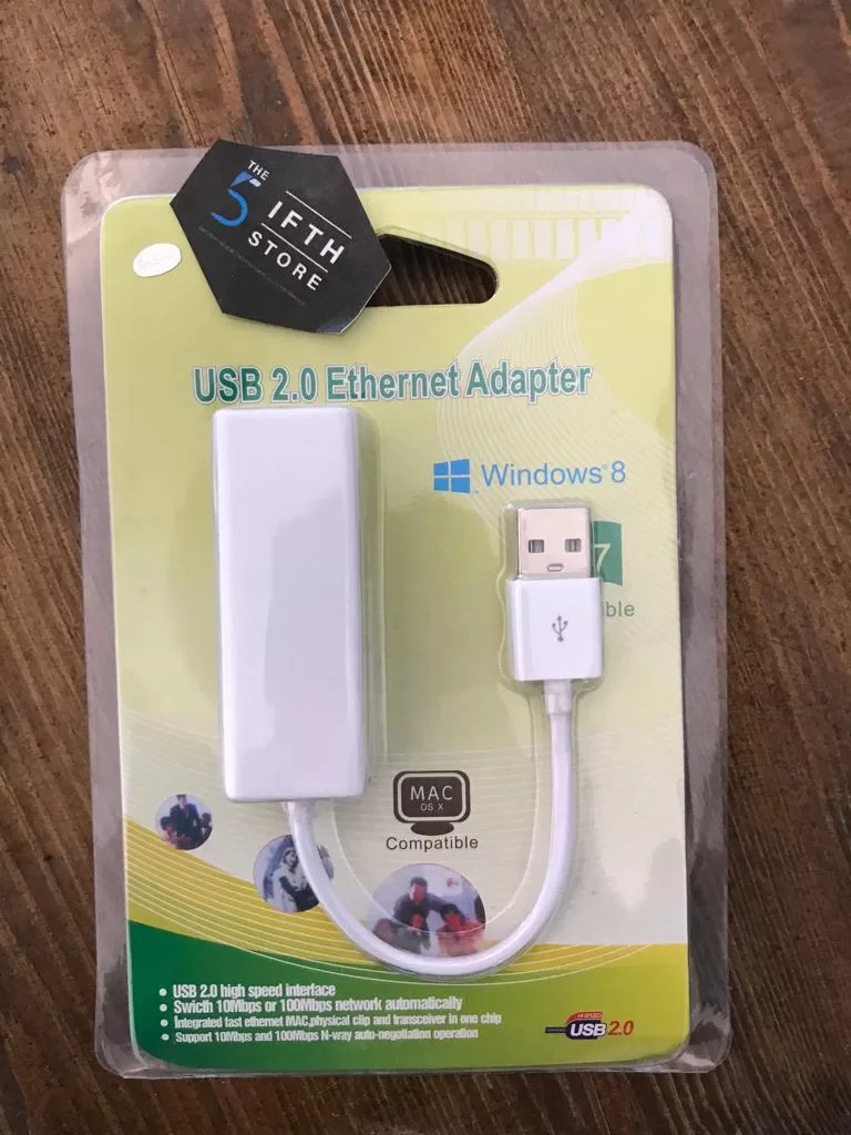 USB 2.0 Ethernet Adapter